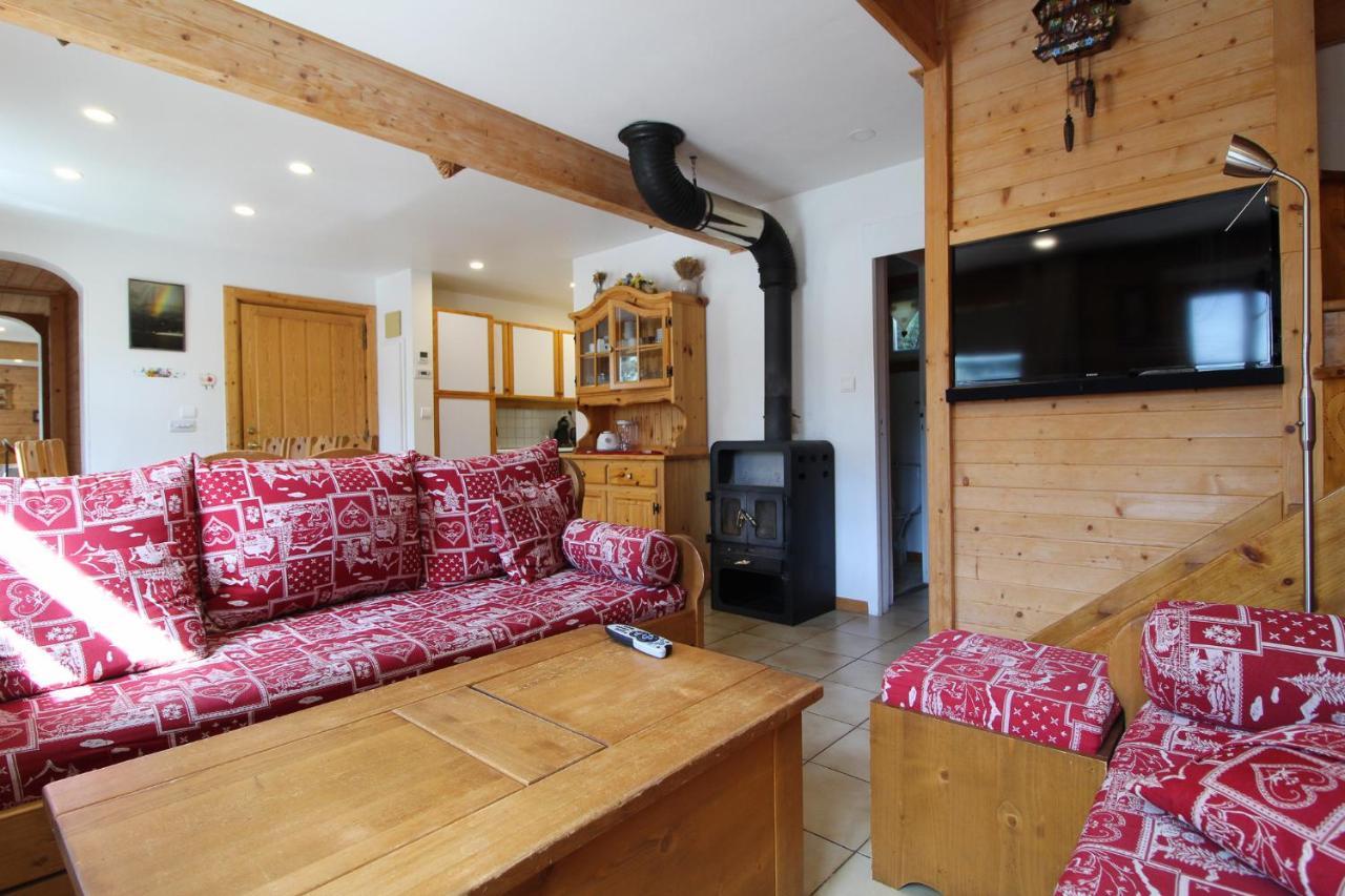 Villa Charming 4-Bed Chalet, Mountain Views, Double Garage, Ev Point Flaine Exterior foto