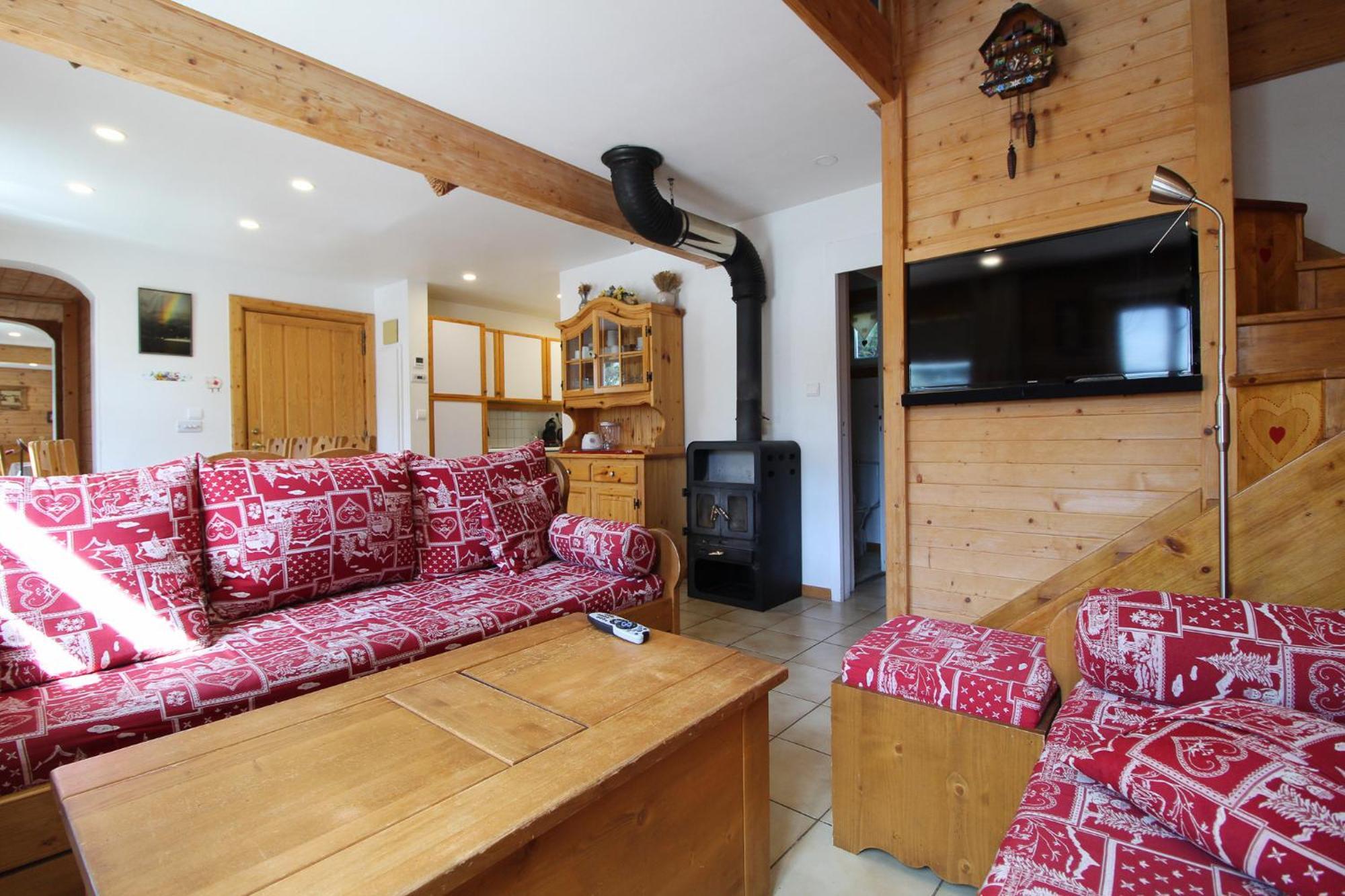 Villa Charming 4-Bed Chalet, Mountain Views, Double Garage, Ev Point Flaine Exterior foto