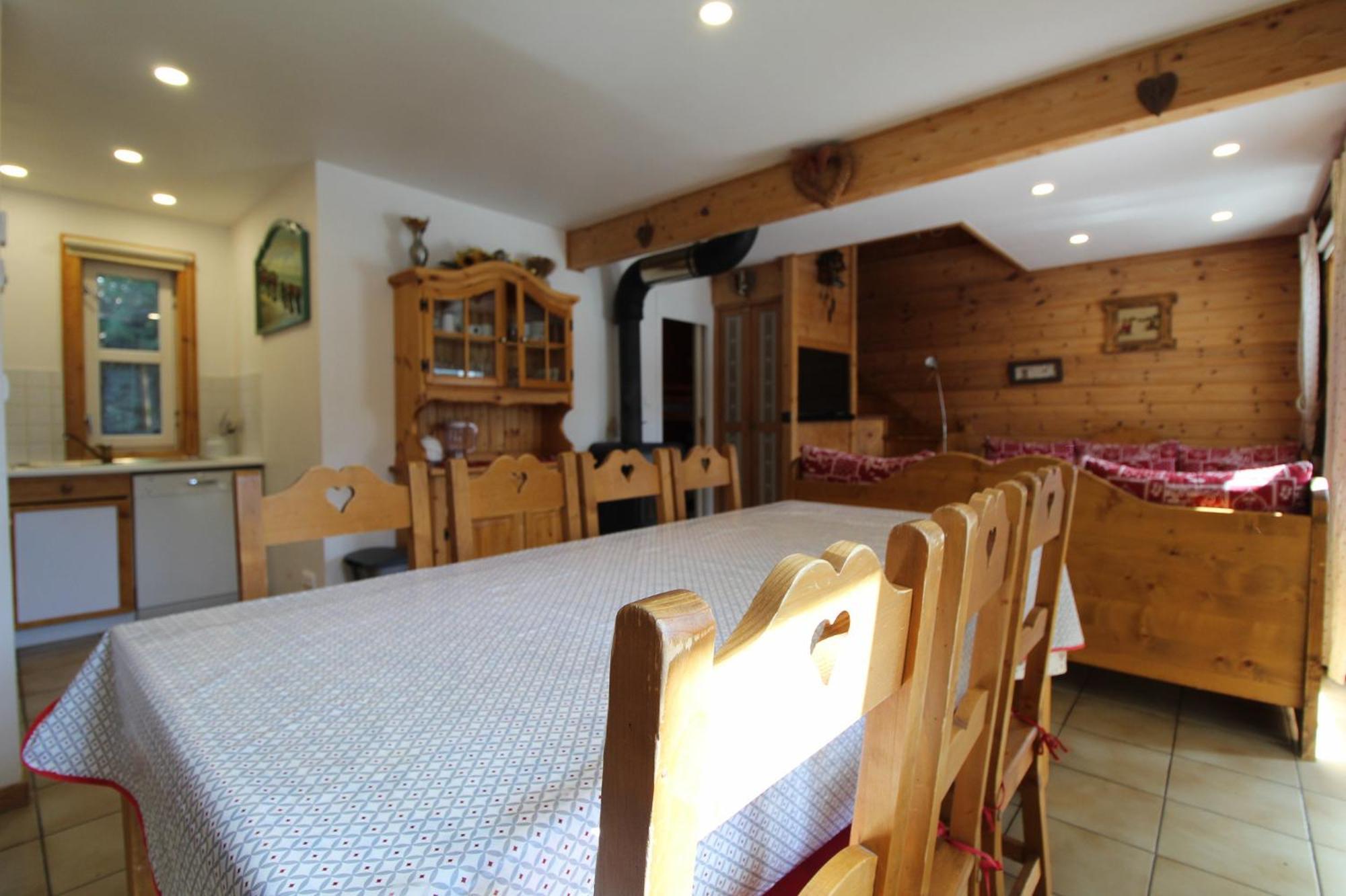 Villa Charming 4-Bed Chalet, Mountain Views, Double Garage, Ev Point Flaine Exterior foto